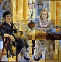 Portrait of Mary & Cathy Sara