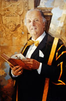 Detail from Roger Suddards, Vice Chancellor, Bradford University